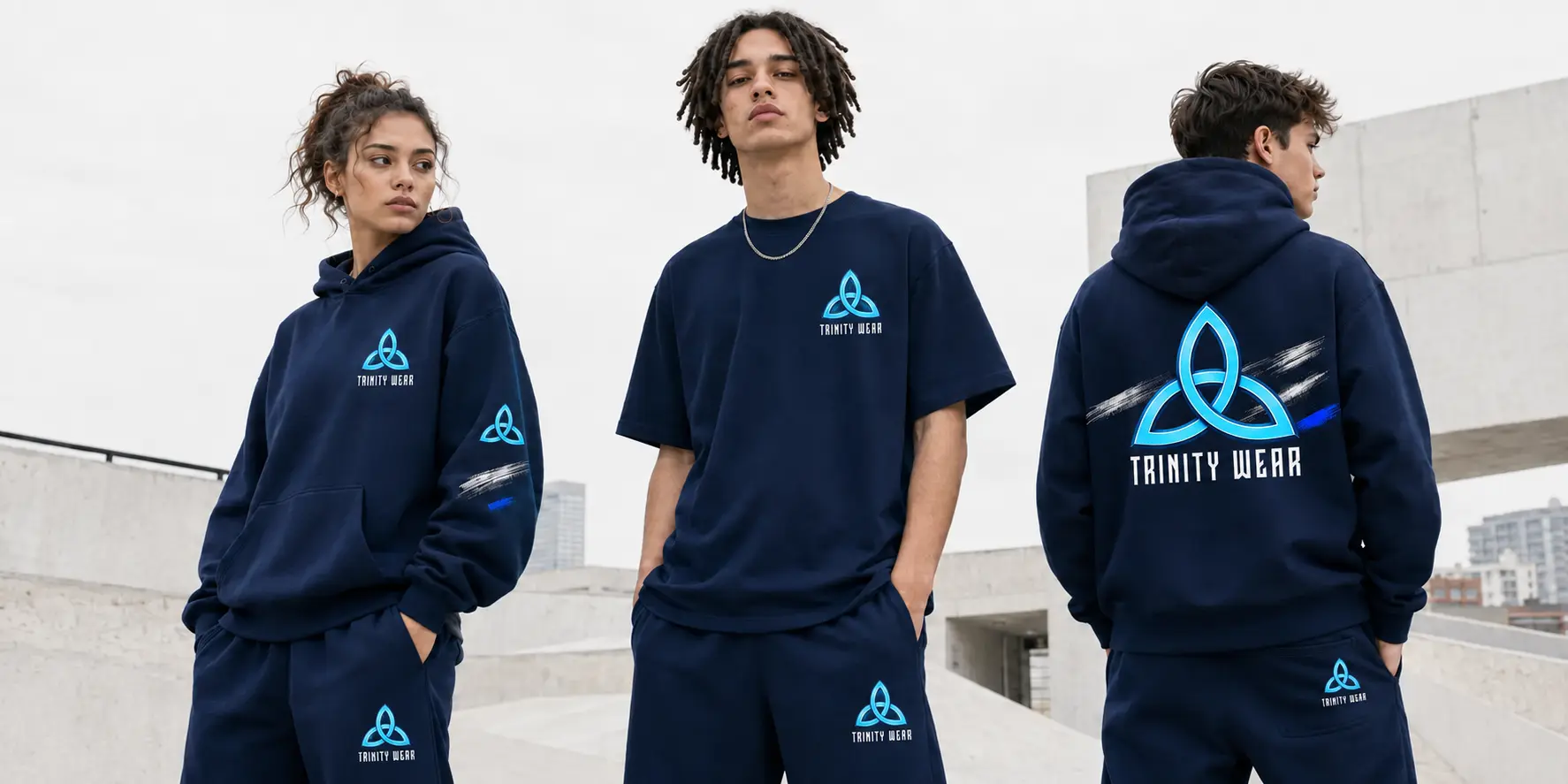 Deep Navy Trinity Wear collection